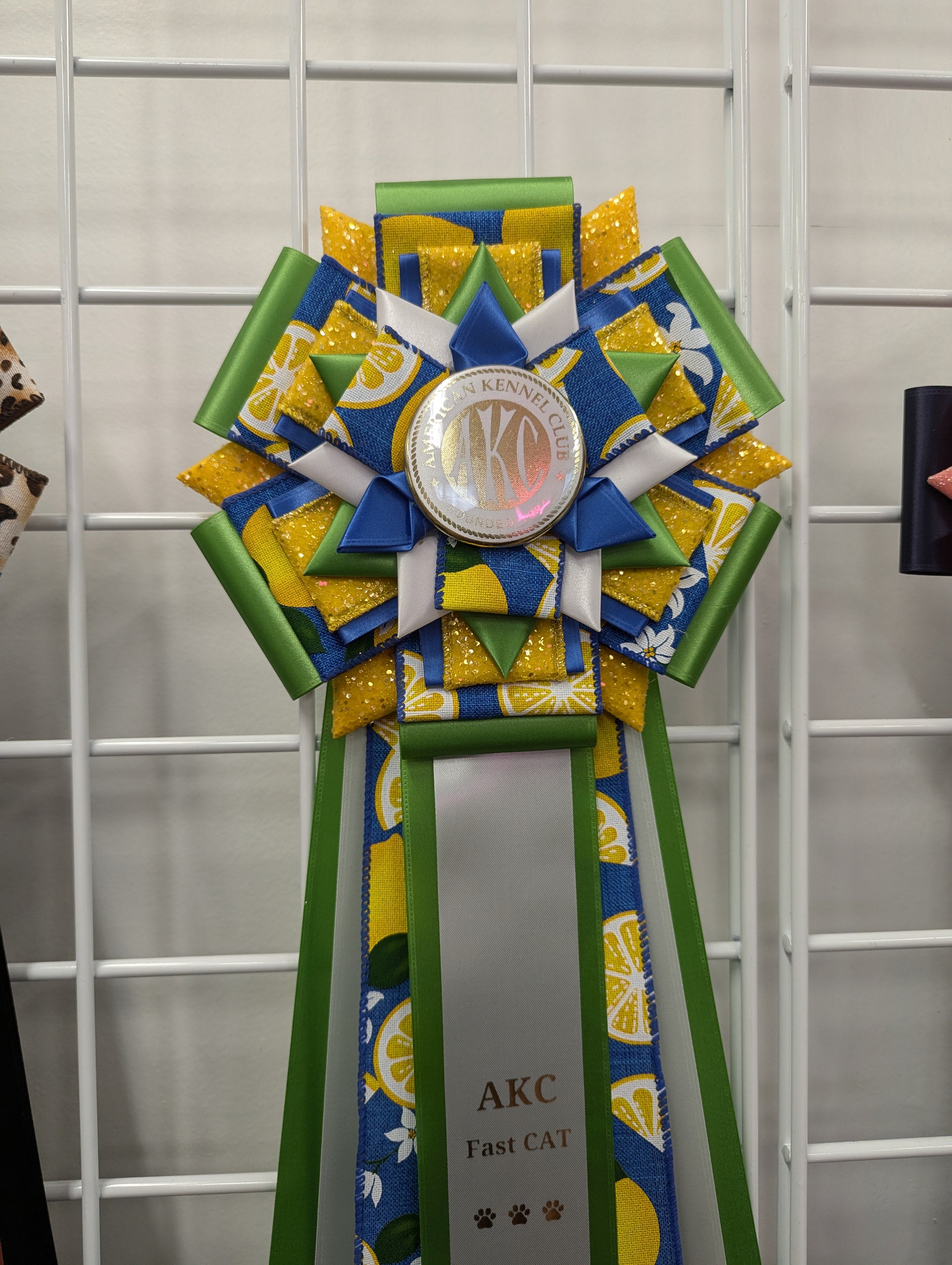 ROSETTE - "Kite" - Studio Finished Rosette -  6.5 x 20, 7.5 x 24 and 8.5 x 26