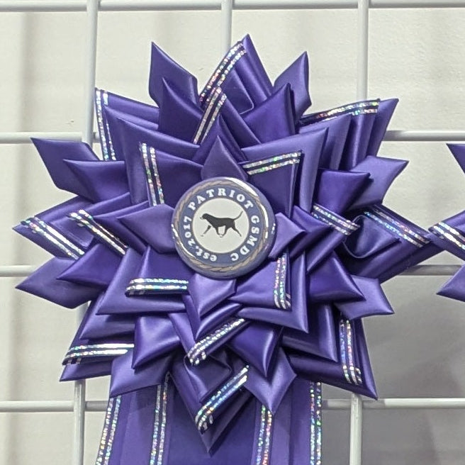 ROSETTE - "Stella" - Studio Finished Rosette - 9"x 28"