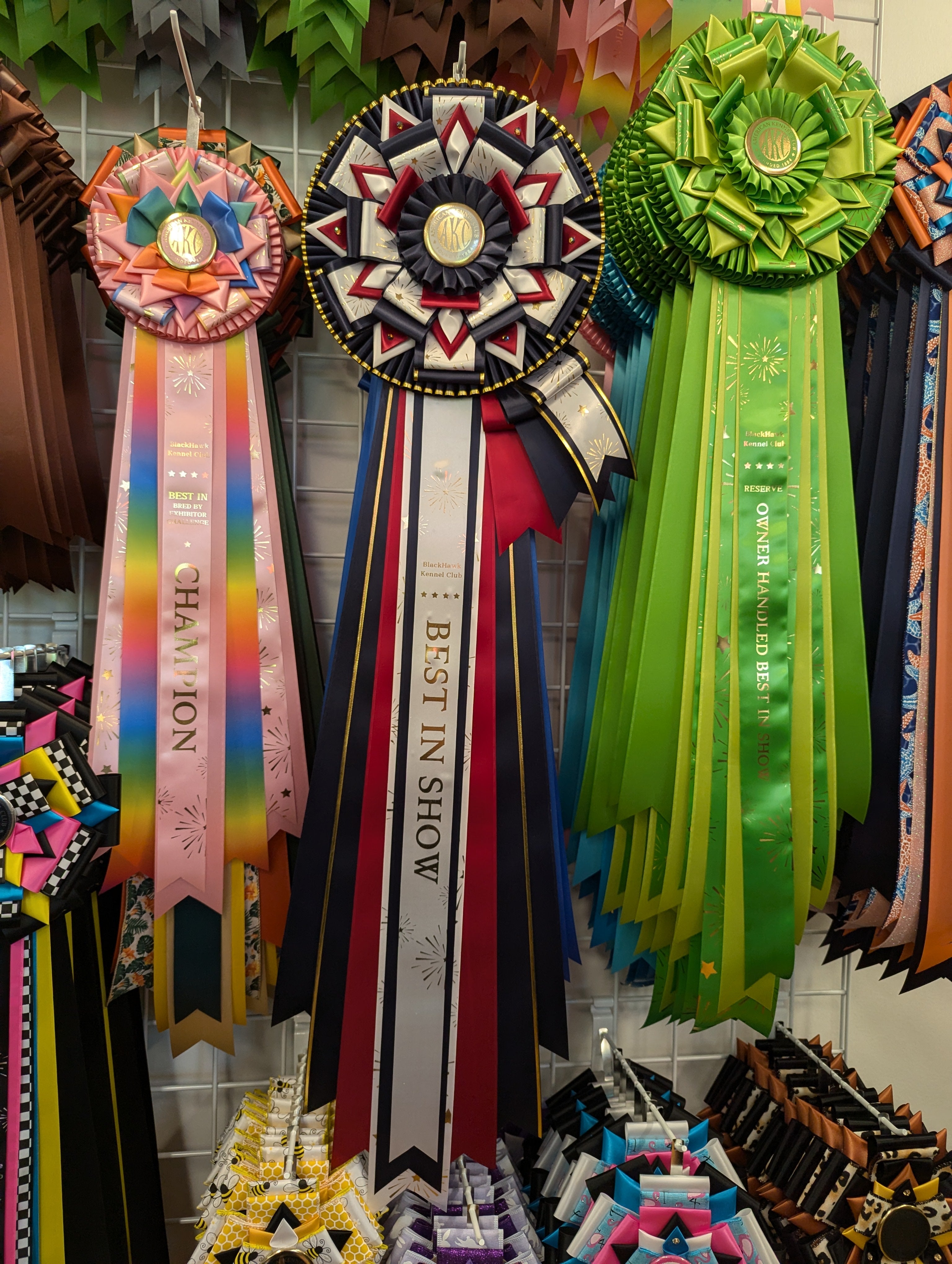 ROSETTE - "Brandi" - Studio Finished Rosette - 12" x 36"