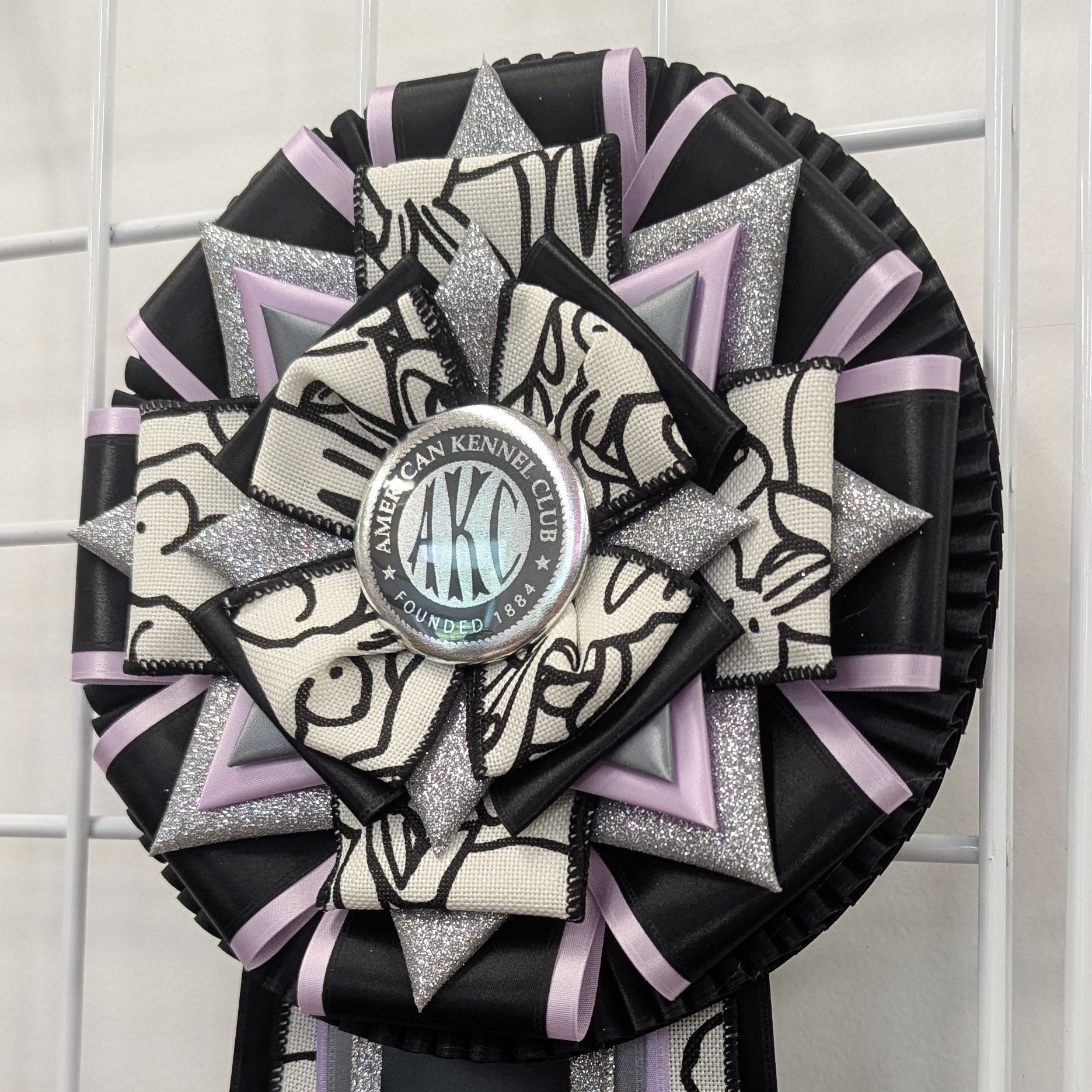 ROSETTE - "Cricket" - Studio Finished Rosette -  9" × 28"