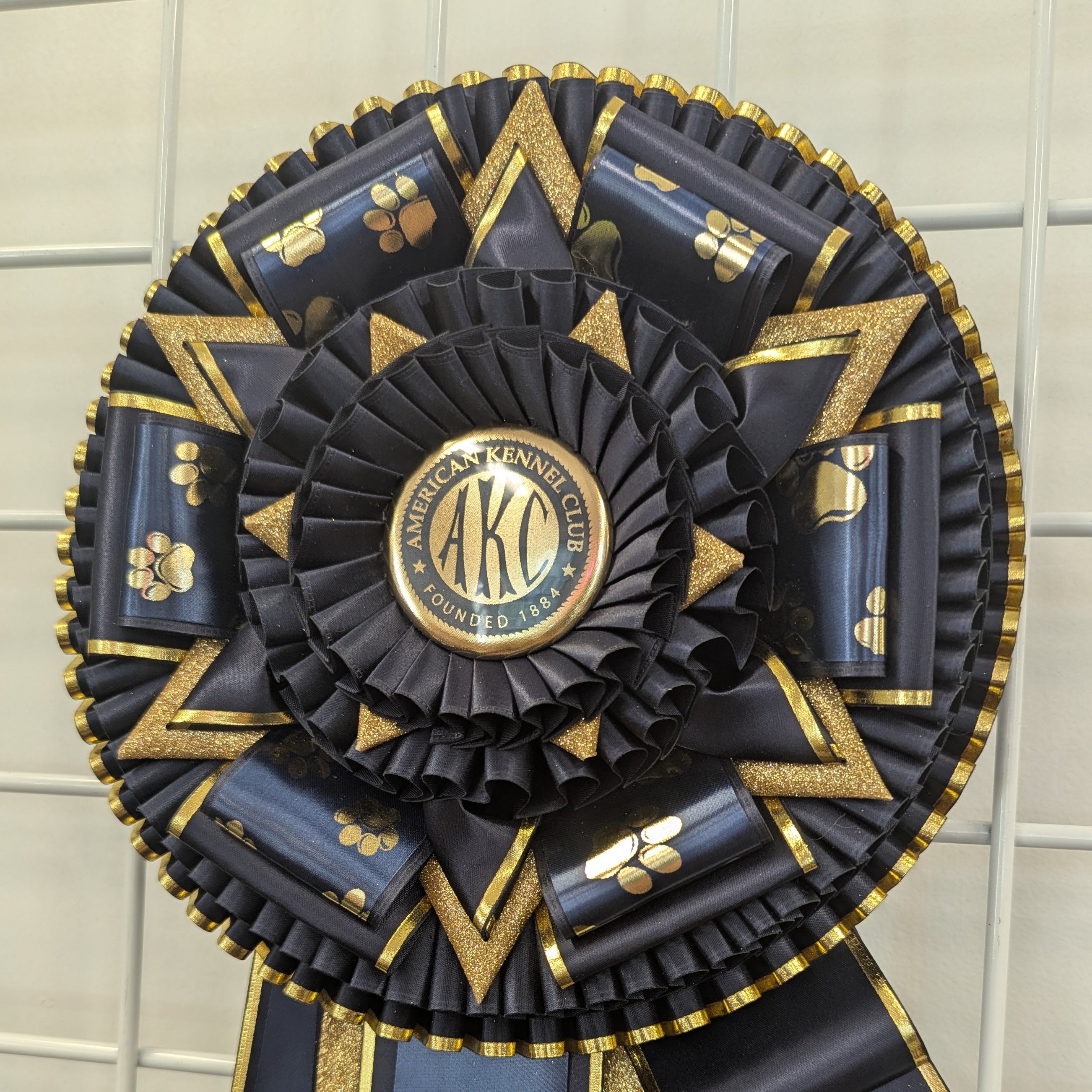 ROSETTE - "Calvin" - Studio Finished Rosette - 10" x 30"