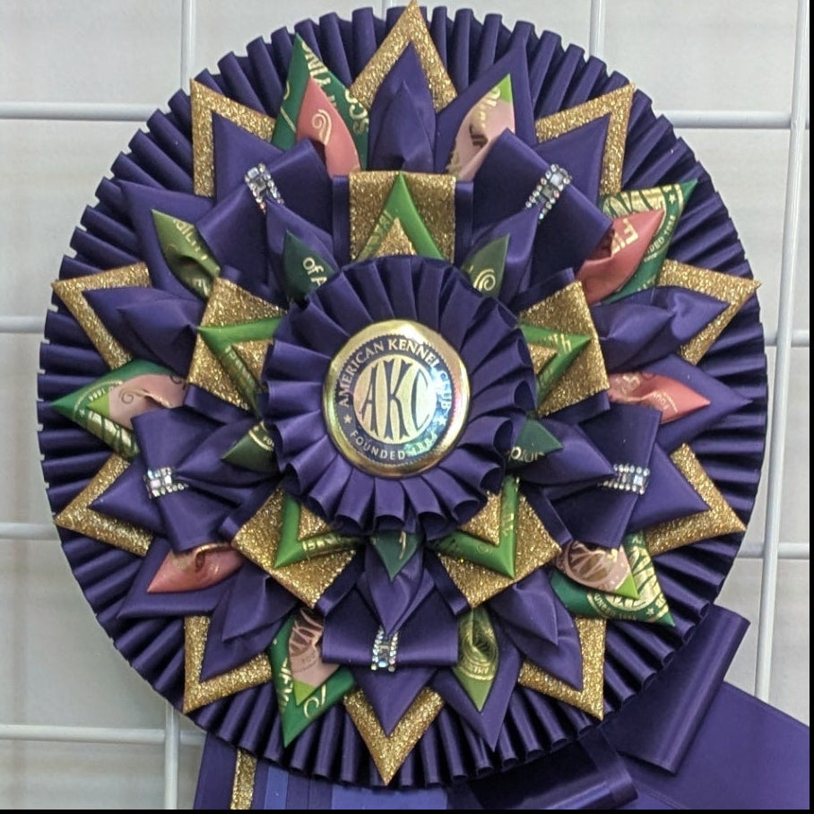 Custom Award Rosette Deposit - UPCYCLING - READ ENTIRE DESCRIPTION
