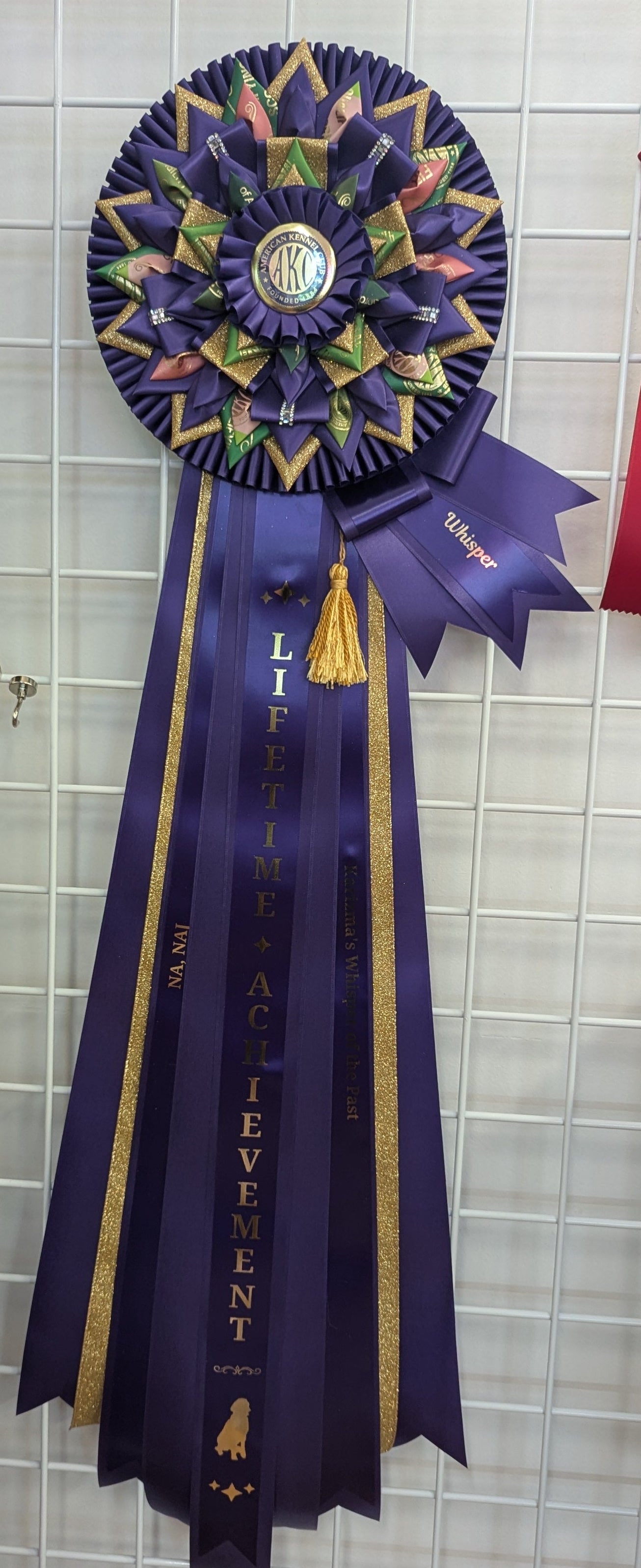 Custom Award Rosette Deposit - UPCYCLING - READ ENTIRE DESCRIPTION