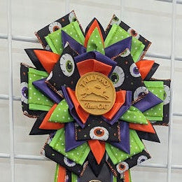 FEATURED:  ROSETTE - "Flora" - Studio Finished Rosette or Digital Instructions - 8.5"x24", 7.5x22", 6.5x18