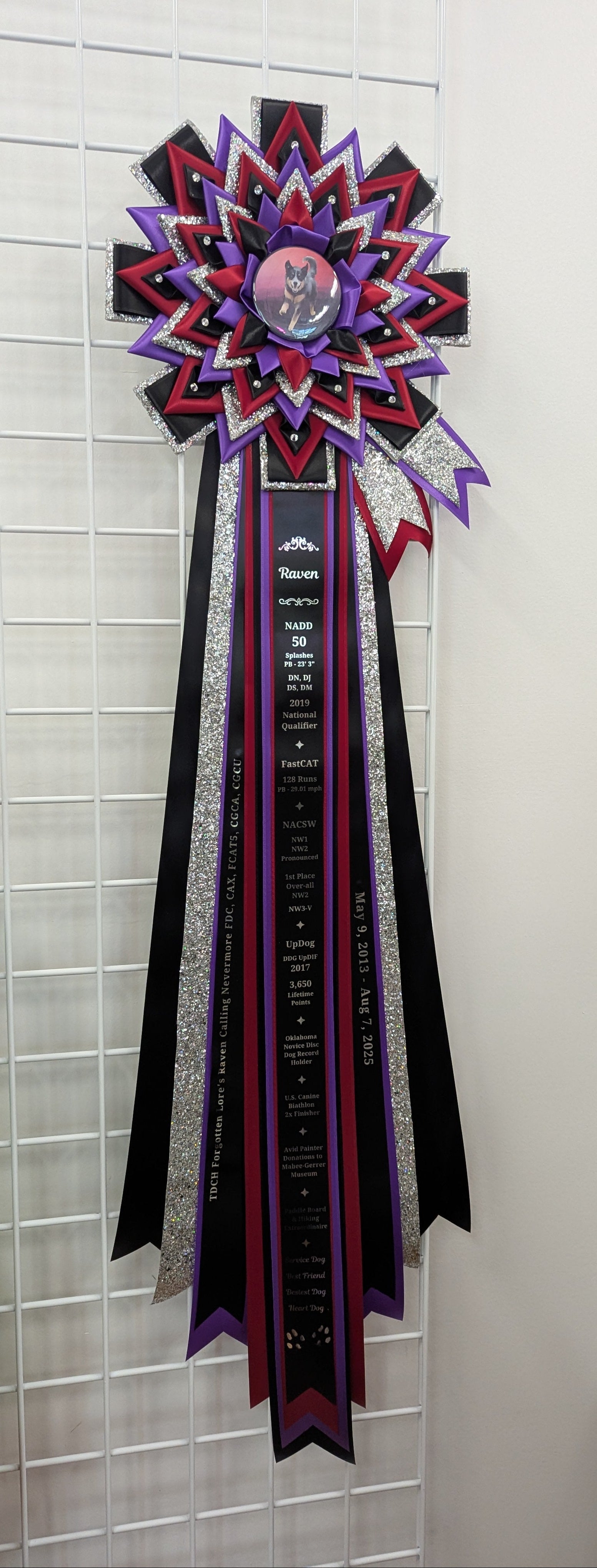 ROSETTE - "Juno" - Studio Finished Rosette - 12" x 38"