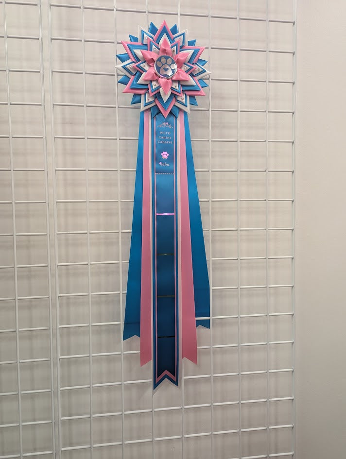 ROSETTE - "Wanda" - Studio Finished Rosette - 9" x 28"