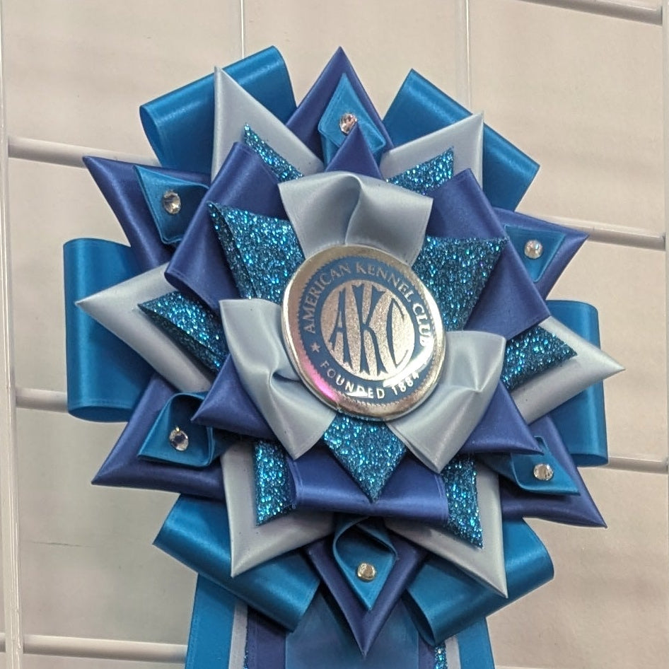 FEATURED:  ROSETTE - "Fable" - Vivid Signature Style - Studio Finished Rosette - Various sizes