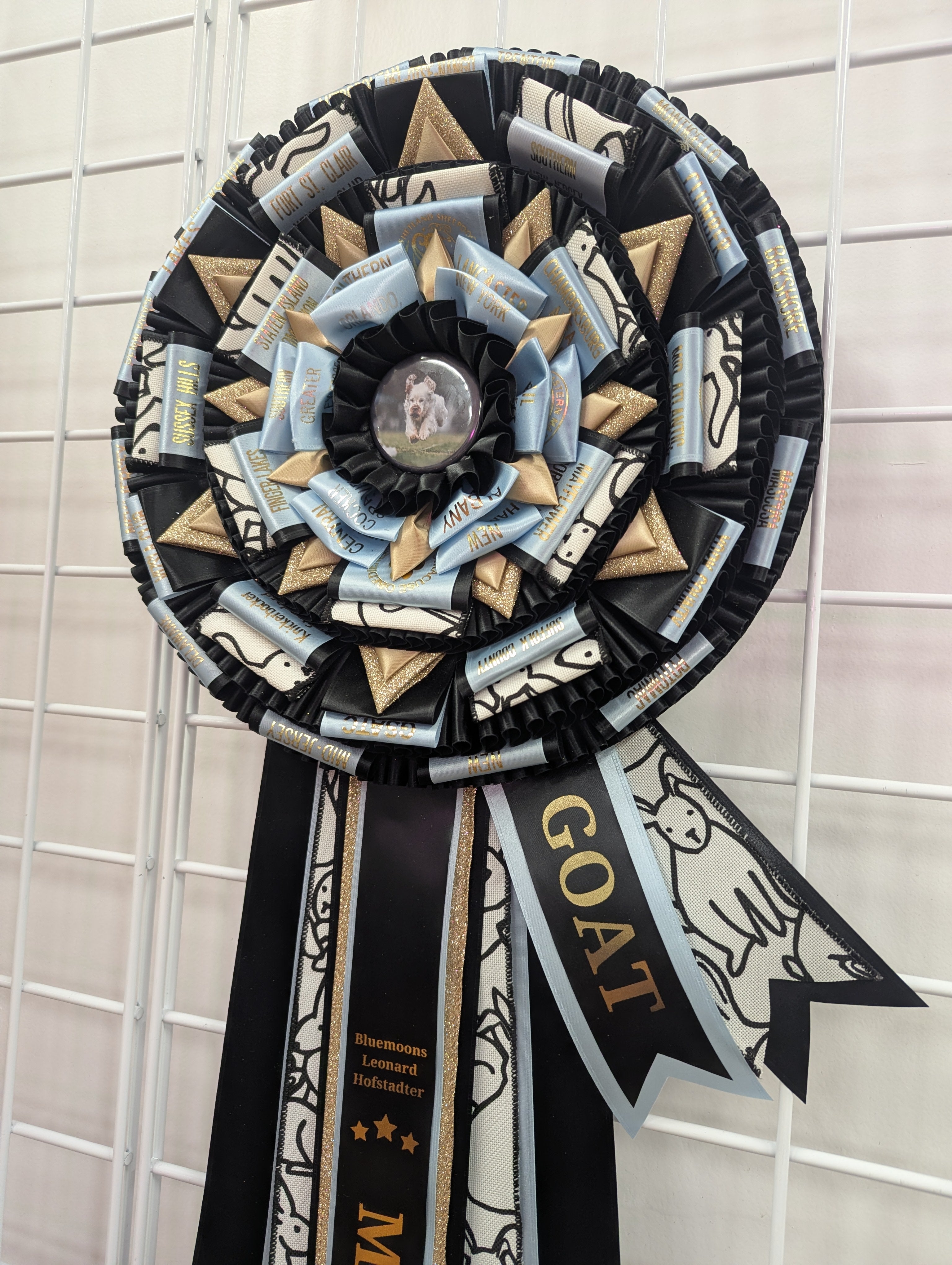 Custom Award Rosette Deposit - UPCYCLING - READ ENTIRE DESCRIPTION