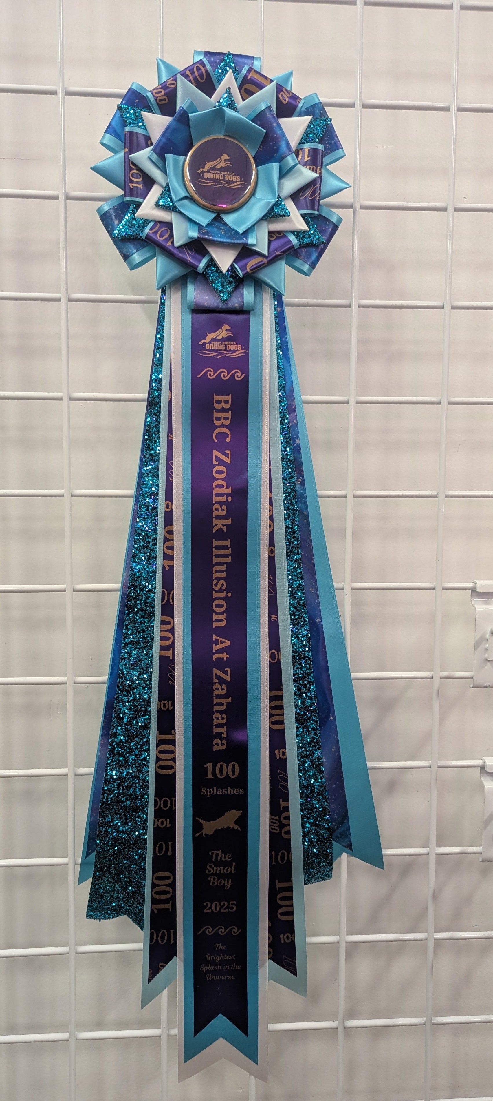 ROSETTE - "Evie" - Studio Finished Rosette - 8" x 24"