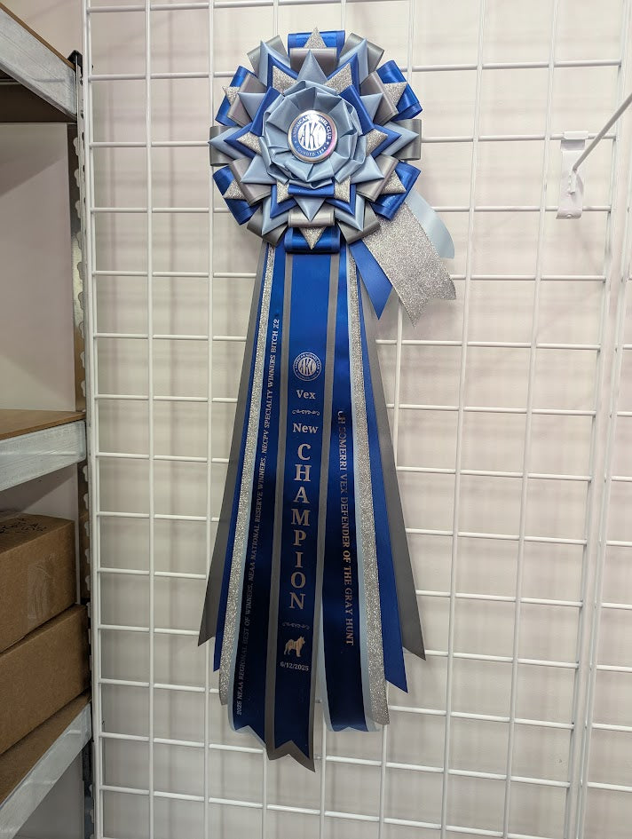 ROSETTE - "Kip" - Studio Finished Rosette - 10" x 30"