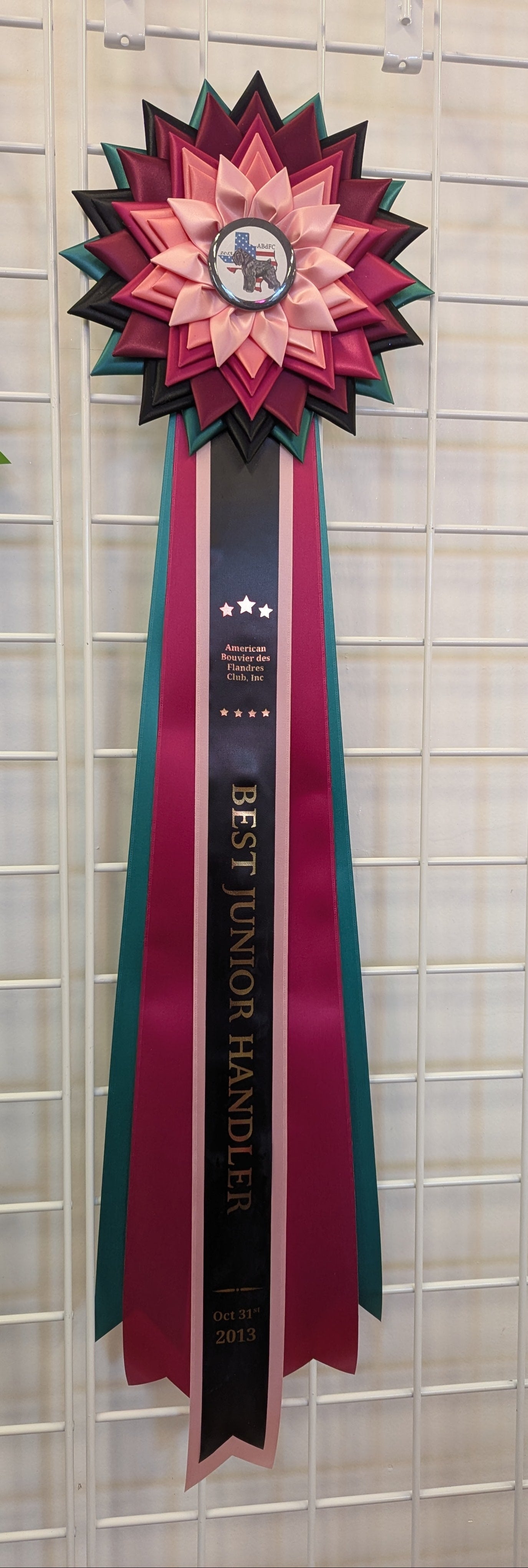 ROSETTE - "Yuki" - Studio Finished Rosette - 10"x30"