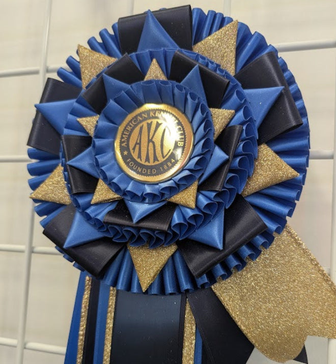 ROSETTE - "Alice" - Studio Finished Rosette - 8.5" x 26"