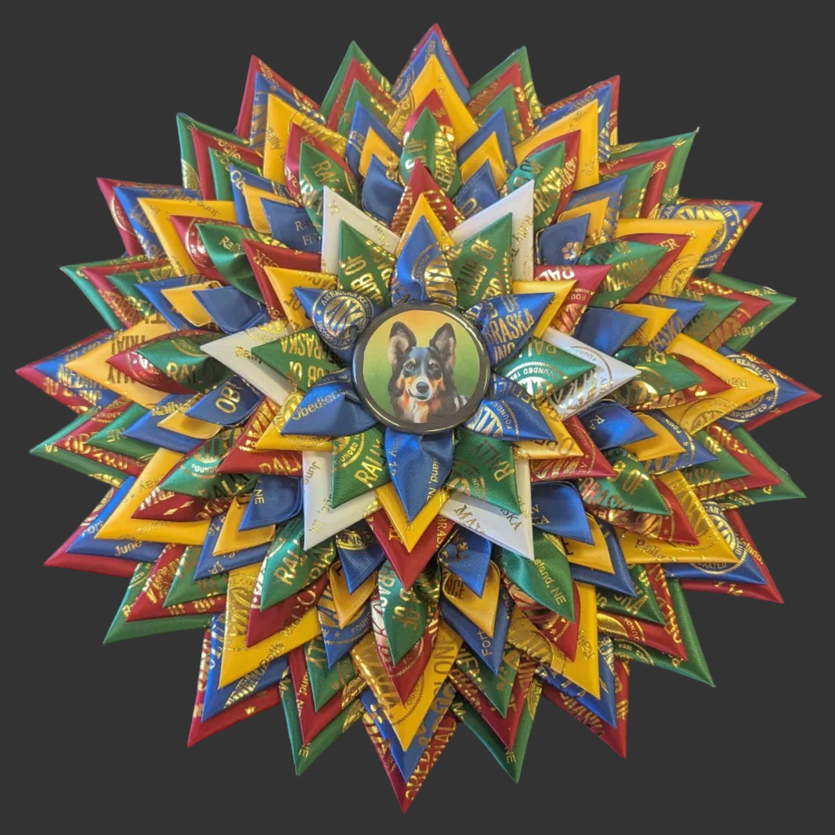 Custom Award Rosette Deposit - UPCYCLING - READ ENTIRE DESCRIPTION