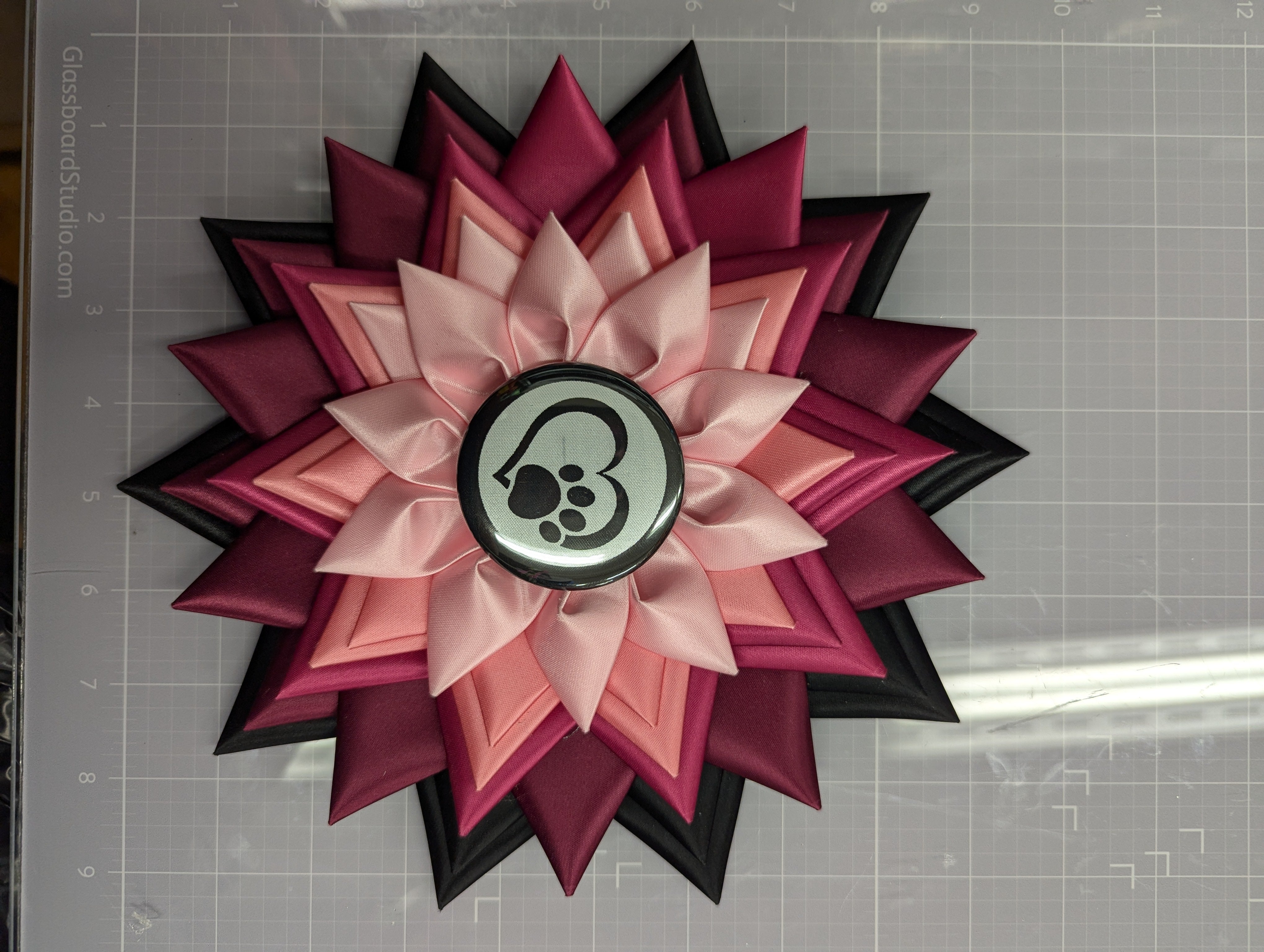 Bargain Basement - 9.25" - pink, red, black (#6D)