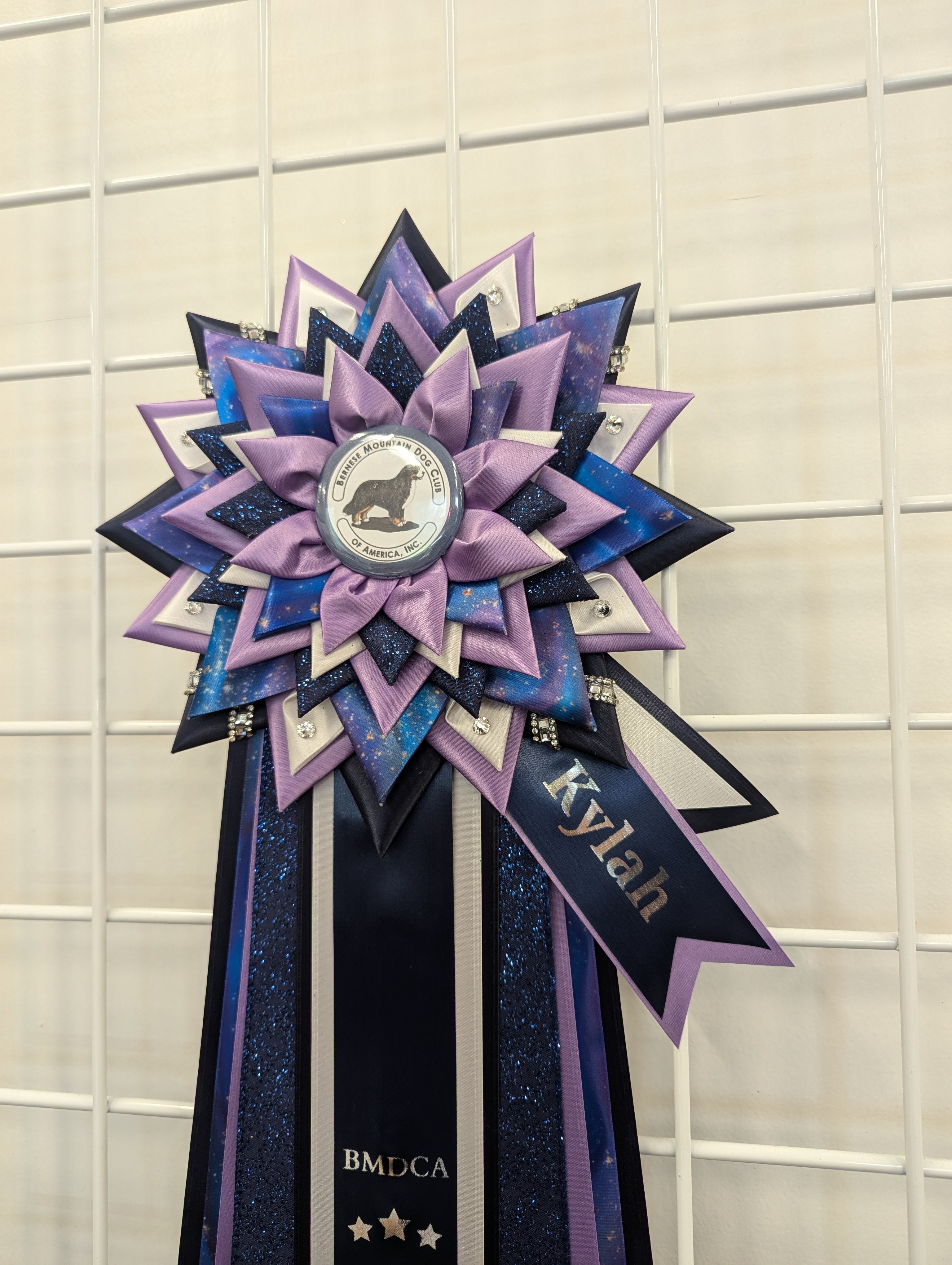 STREAMER - Custom Foil Printed Side Tab – Designed for Rosettes